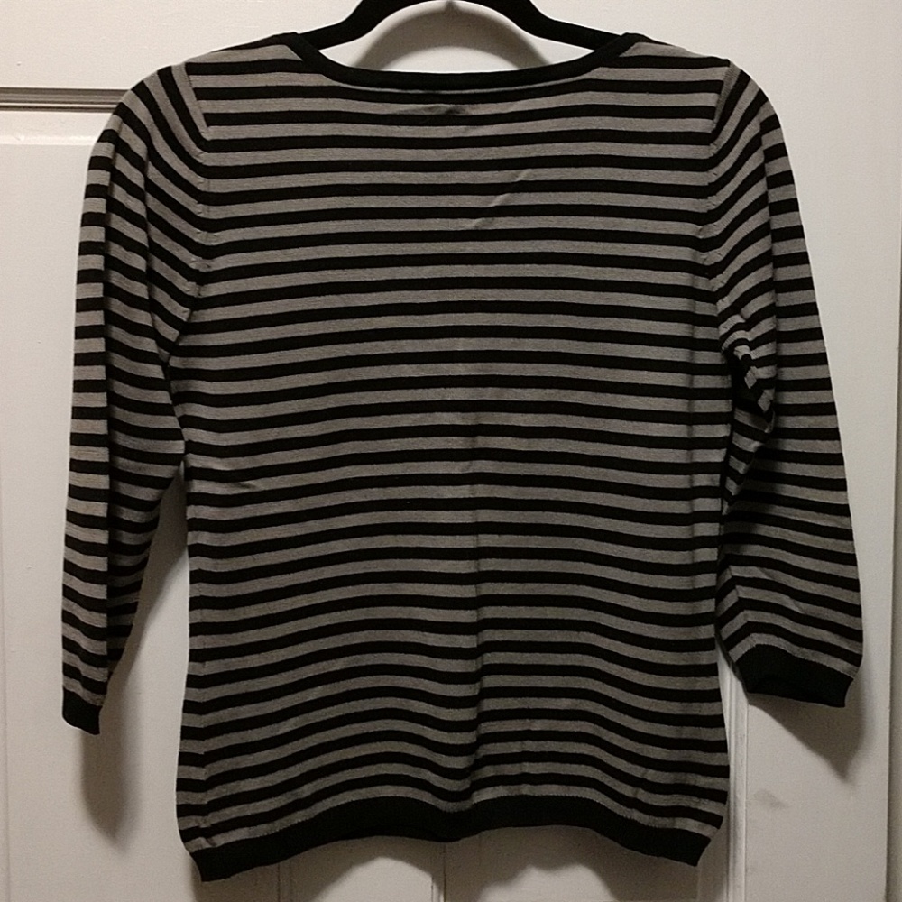 VINTAGE Black/Gray knit sweater